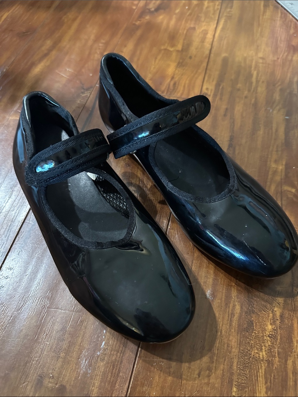 Freestyle by Danskin Child 2 Black Patent Mary Jane Tap Shoes